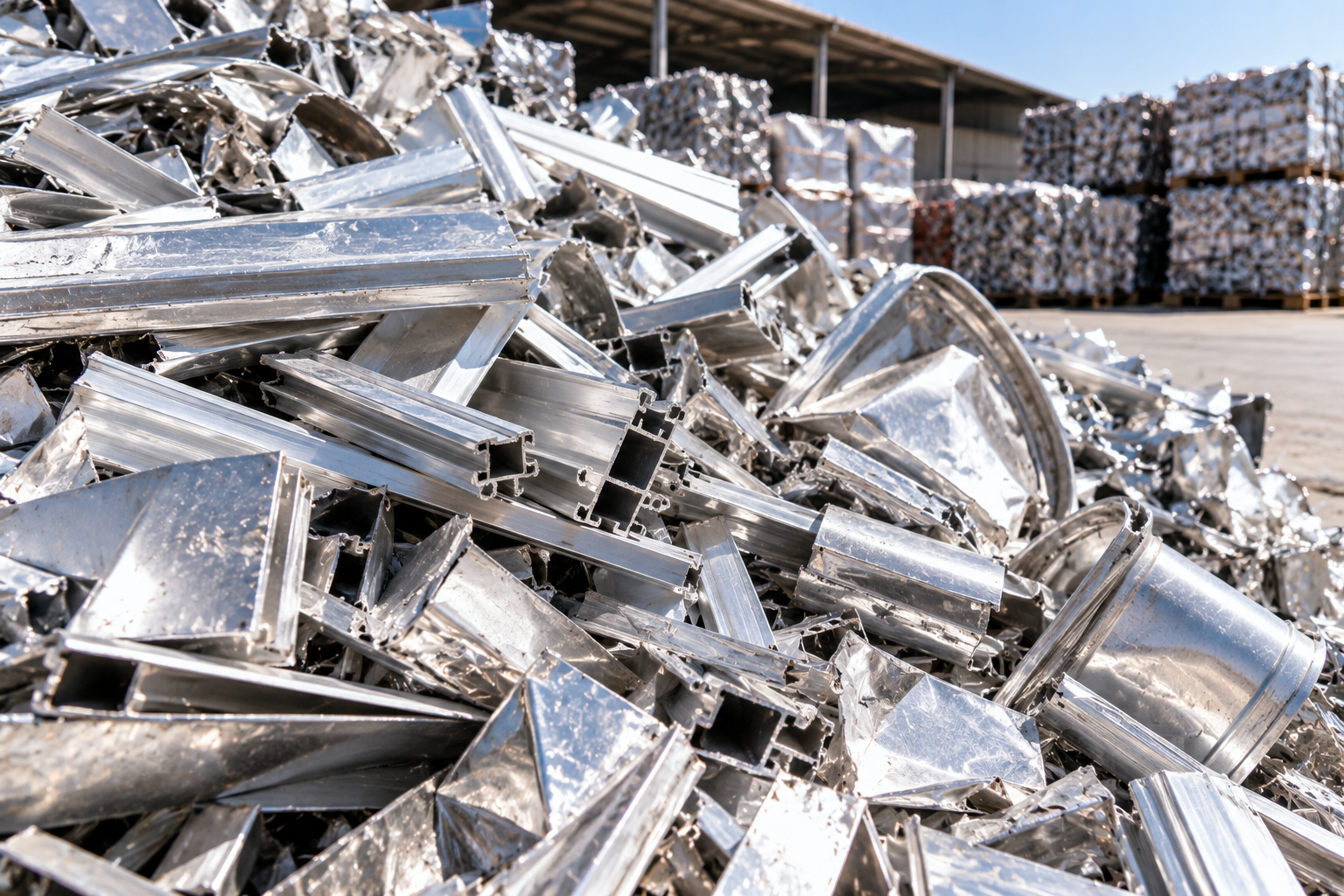 Aluminium scrap recycling in Dubai