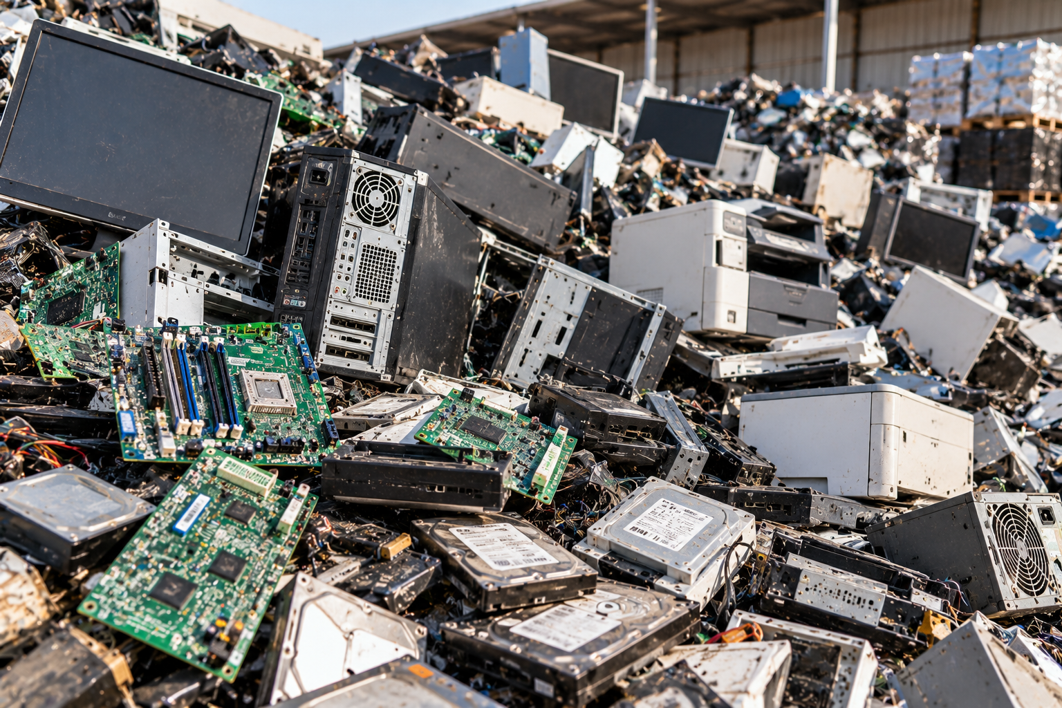 Electronic waste recycling in Dubai